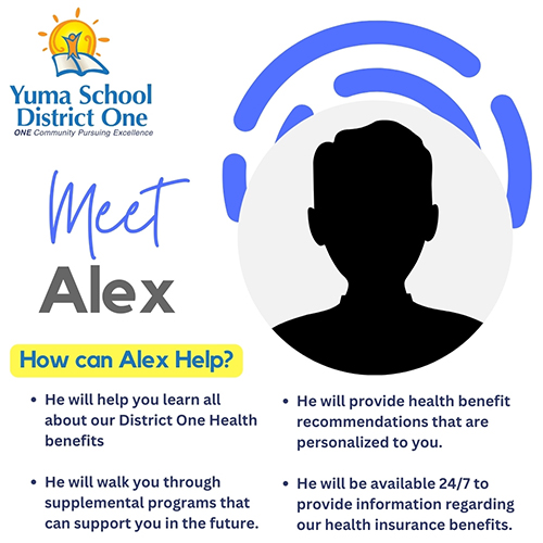 Meet Alex, How can Alex help? flyer