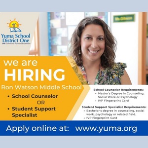 Yuma Elementary School District One job postings