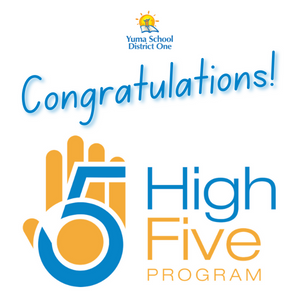 Congratulations! High 5 Employee Program