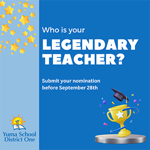 Legendary Teacher nomination image
